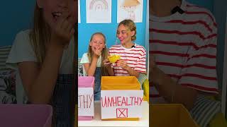 🍏 Snack Attack: Healthy or Not? 👩‍👧 #shorts #kids