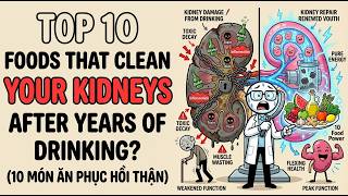 Top 10 Foods That Clean Your Kidneys After Years of Drinking | Science Explained
