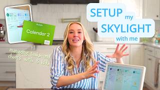 Skylight Calendar Setup Tutorial | Get Your Family Organized FAST
