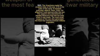 The Americans made a mine that imitated everyday objects and was banned afterwards