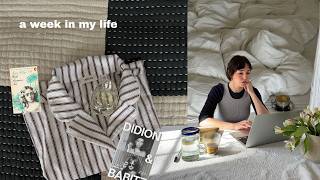 Reading updates, running errands, building a book shelf