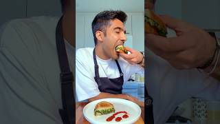 Fresh Corn Spinach Sandwich That's Actually Good #cooking #foodshorts #sandwich