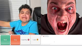 scaring people to death on omegle