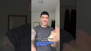 Une coquine la Macarena 🤣 #apprendre #anglais #langue #comedy