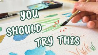 5 Watercolor Brush Techniques That Changed My Painting ✧