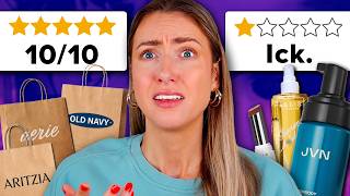 I Tested Products with EXTREME MIXED REVIEWS 🤔 Is ANYTHING Worth Buying?