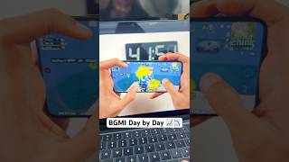 BGMI Day by Day 📈📉 #shorts #bgmi