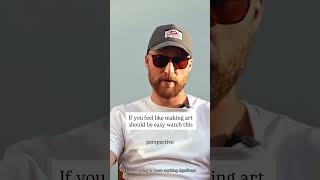 If you feel like making art should be easy watch this