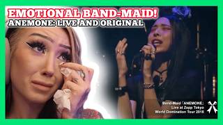 DOUBLE FEATURE!!! | BAND-MAID - Anemone Live Acoustic Zepp Tokyo 2018 + Original comparison reaction