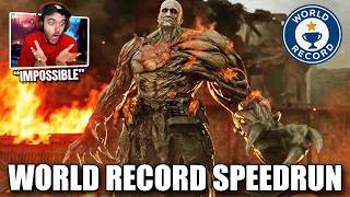 WORLD RECORD RESIDENT EVIL REQUIEM SPEEDRUN is INSANE!!!