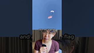 This landing went completely wrong #fail #skydiving