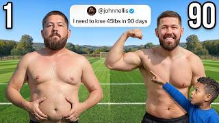 He Got Fit in 90 Days To Surprise His Family