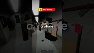 Roblox Game: Rusty Plane