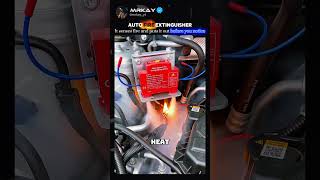 Automatic Car Engine Fire CO2 Extinguisher 🧯
