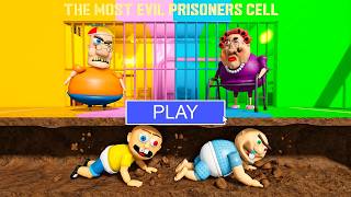 TUNNEL ESCAPE | MR SPRINKLES VS EVIL GRANDMA VS BOBBY VS FREDDY OBBY All Bosses Full Game