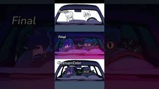 Animation process ✨😺 #digitalart #2danimation #cat #animated #animeart