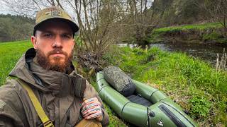 24h Packraft Tour mit Burgruinen-Übernachtung & Erzstollen