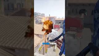 CS2 Inferno - INSANE Balcony Molotov! #cs2 #counterstrike