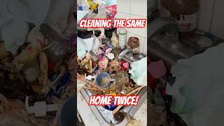 Cleaning this family home for a second time!