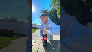 I showed her the secret lipstick from cola