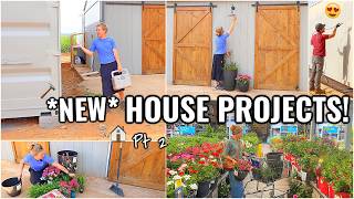 STARTING A NEW PROJECT!!🏠 HOME PROJECTS AT OUR ARIZONA FIXER UPPER 2026 | Jackery Generator 1000 v2