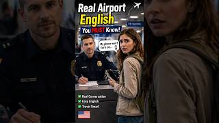 🔥Learn English Daily | Phone Not Working at the Airport?! #dailyenglish #englishspeakingskills