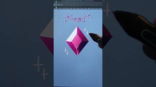 Paint a SHINY Gem with Me! ✨ #digitalart #shorts #drawing #art #digitaldrawing