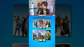 Guess which Fortnite season was better!