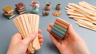 INCREDIBLE HOME DECOR MADE FROM WOODEN STICKS AND PLASTICINE!😍 CHEAP AND BEAUTIFUL! DIY