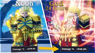 I spent 24 Hours on my 2nd account to unlock GODMODE while breaking all rules... Noob to Pro, Part 2