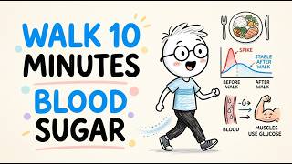 Science Explained: Walk 10 Minutes After Eating and Watch What Happens to Your Blood Sugar