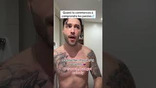 Je crois que je vais arrêter de traduire les paroles… 🤣 #apprendre #anglais #franç#humour ement