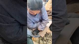SHARP clay cutting perfection 😮🏺✂️ #shorts #crafts #skills #handmade #satisfying