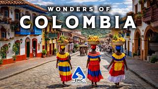Wonders of Colombia | Most Amazing Places in Colombia | 4K Travel Guide