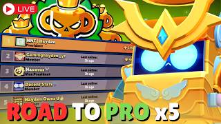 LIVE : Pushing 5 Accounts to Pro (DAY 1)