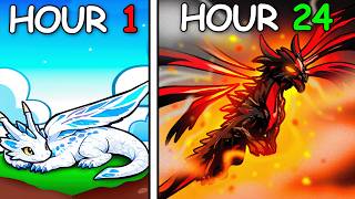 Surviving 24 Hours in Roblox Creatures of Sonaria!