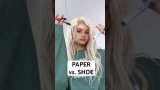 I Tried Drawing on my new Shoes Instead of Paper! DID I RUIN THEM?!😳 JULIA GISELLA