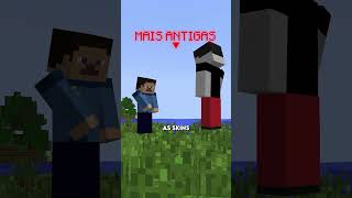 A PRIMEIRA SKIN DA HISTÓRIA DO MINECRAFT!? #minecraft #minecraftshorts #games
