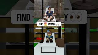 FIND SAMMY IN REAL LIFE BROOKHEAVEN😱😱 #roblox #robloxshorts #brookhaven