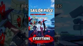 Everything Explained In Update + Broken New Codes | Sailor Piece #sailorpiece #roblox #captinttb