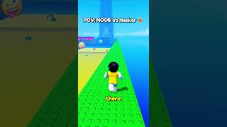 pov noob vs hacker😂 #roblox #stealabrainrot