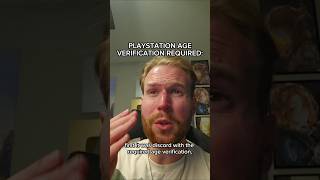 PLAYSTATION AGE VERIFICATION NOW REQUIRED #shorts