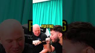 Dana White taught Adin Ross how to smoke a cigar 😭🤣 #danawhite #adinross #ninadrama #ufc
