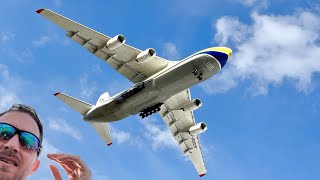 Antonov AN-124 Diverts 500 Miles (real + MSFS)