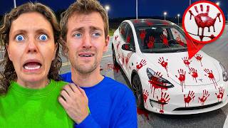 IF YOU SEE BLOOD ON A TESLA RUN AWAY!
