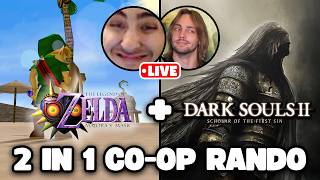 MAJORA'S MASK  X DARK SOULS 2 NO LOGIC RANDOMIZER WITH LILAGGY