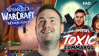 Void Fishing Grind in WoW & Checking out john carpenters toxic commando #ad