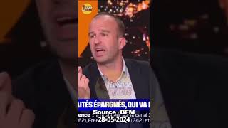 Bompard démonte Christophe Barbier en direct ⏱️📊