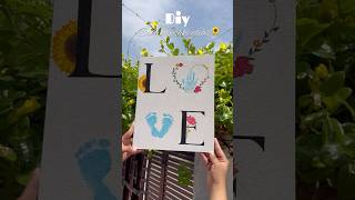 Diy Baby Keepsake ideas #diy #shortviral #craft #artshorts #acrylicpainting #artcraft #painting