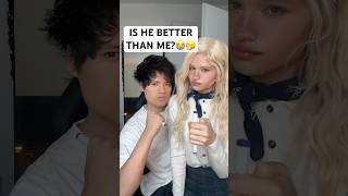 Is my BOYFRIEND really Better Than Me NOW?!😭 @mariusleqi  | JULIA GISELLA | AD